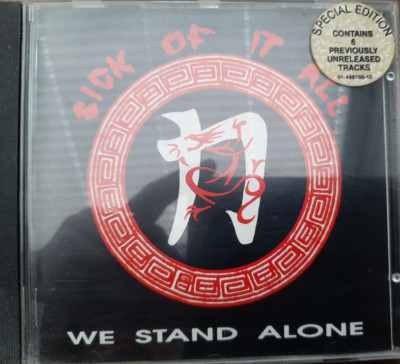 Sick of it All CD - We stand alone - HC Punk Metal Sammlung Auflösung