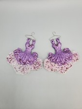 Katherine's Collection Sparkle Purple  Pink Ballerina Tutu Christmas Ornament