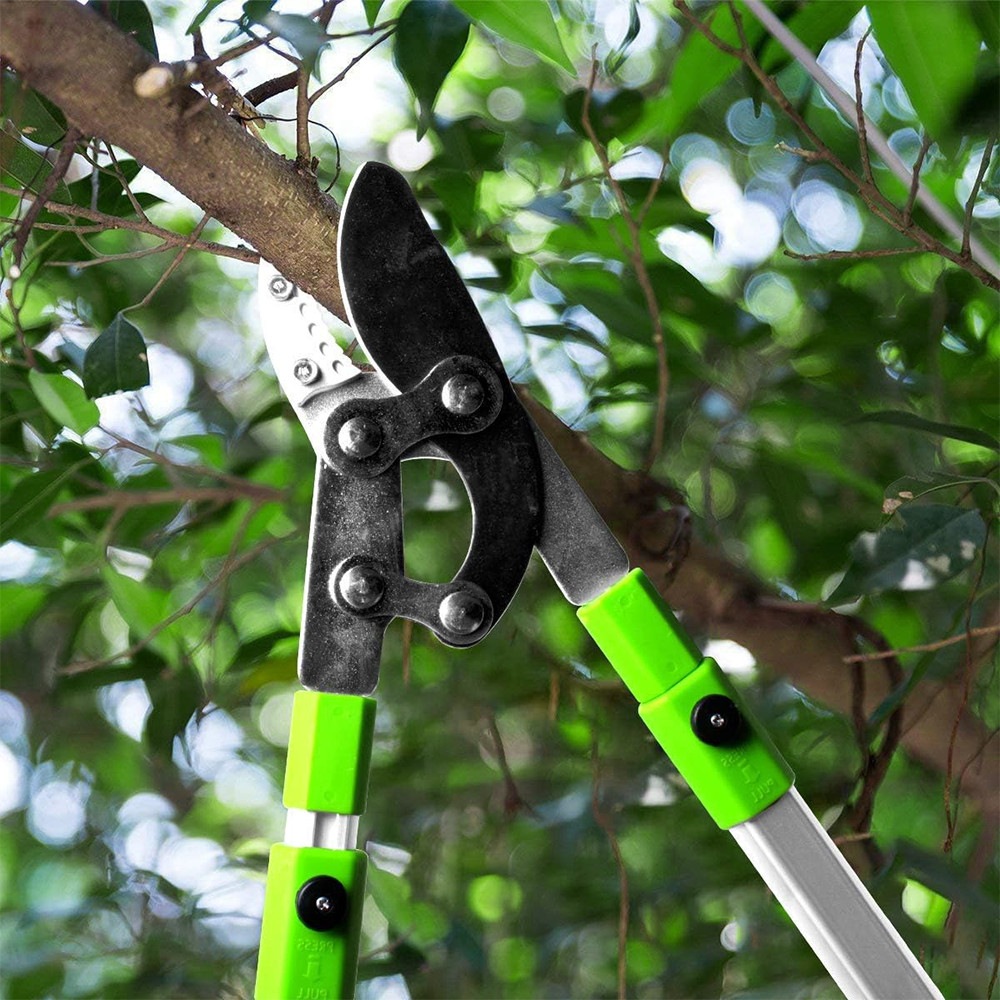 Astschere Teleskop Gartenschere Ratschenfunktion Baumschere Rebschere Schneider