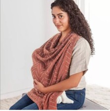 New Itzy Ritzy Blanket Cover Up Cotton Muslin Nursing 4 Way