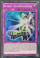 SFINGE DIMENSIONALE Rara Segreta in Italiano Dimension Sphinx MVP1-ITS23 YUGIOH