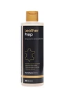 Leather Prep & Deglazer. To clean & strip finish from leather before restoring.