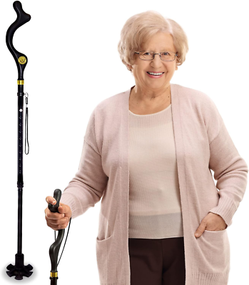 #ad Campbell for Men amp; Women Walking Canes for Seniors Folding Cane Walking Sti $70.95
