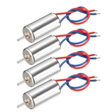 4 x DC 3 V 40000 U/min Kernloser Mikromotor 612 6 x 12mm für Flugzeugmodell RC