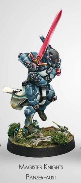 INFINITY Primed Magister knight  Military Orders PanOceania vCB spTeam