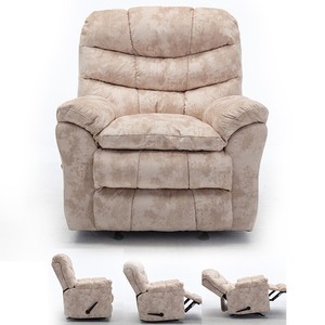 Air Velvet Recliner Chair Overstuffed Heavy Duty Living Room Sofa