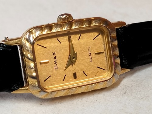 OMAX QUARTZ W327 JAPAN WOMEN'S FULL WORKING VINTAGE - Picture 5 of 10
