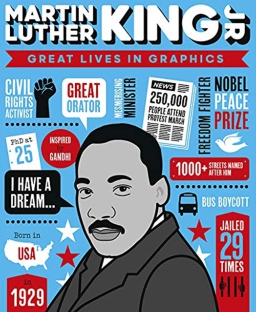 Great Lives in Graphics: Martin Luther King by Books Button HARDBACK - Image 6