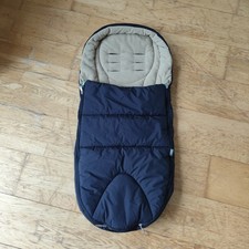 Mamas & Papas baby Footmuff Cosytoes Navy with Zips Armadillo Flip XT2 XT3