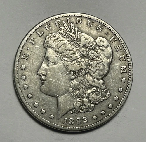 1892 S MORGAN DOLLAR VF-XF