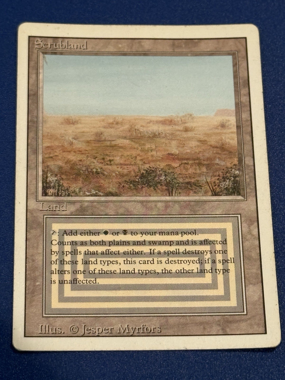 Scrubland Revised Edition Regular MP/HP