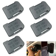 5X 18V Battery Mounts For MAKITA  Bosch Storage Shelf Rack Stand Holder Tool