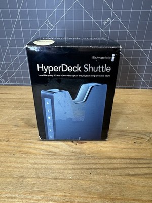*Excellent* Blackmagic Design HyperDeck Shuttle 2 SSD Video Recorder Complete