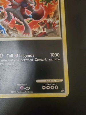 Zoroark and Legendary Pokemon (World of Illusions Promo) Jumbo Cards Holo  for sale online | eBay