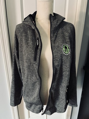 Spartan Race Super Beast Mujer Cremallera Sudadera con Capucha Chaqueta Gris 2017 Grande - Imagen 8 de 13