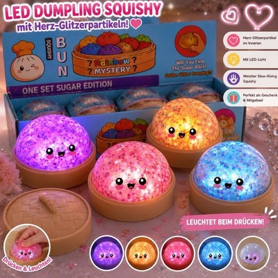 Dumpling mit Herz Partikel mit Licht LED
