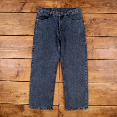 Levis 630 Jeans 32x27 Blue USA Made Faded Dark Stonewash Mid Rise Zip Fly Denim