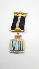 Gilt Metal R.A.O.B. Grand Lodge of England - B.E. Germany GLE Medal / Badge