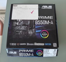 ASUS PRIME B550M-A DDR4, AMD AM4, M-ATX Motherboard - Latest Bios Tested