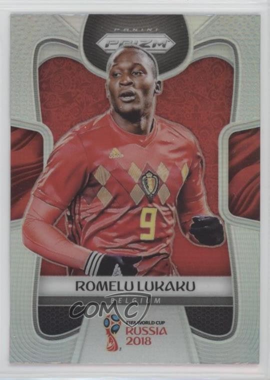 2018 Panini Prizm World Cup Silver Prizm Romelu Lukaku #20 8we