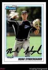 2010 Bowman Draft Prospects #BDPP75 Noah Syndergaard 1st ROOKIE BLUE JAYS