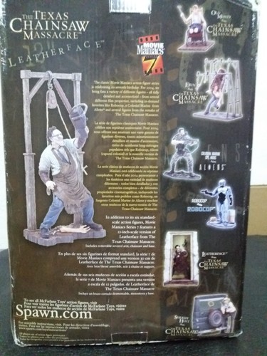 Leatherface 12" McFarlane Toys Movie Maniacs Serie 7 - Imagen 3 de 4
