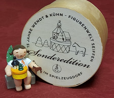 Wendt und K&uuml;hn -Engel im Spielzeugdorf -Figurenwelt Seiffen von 2018- limitiert