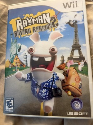 Rayman Raving Rabbids 2 Nintendo WII CIB 