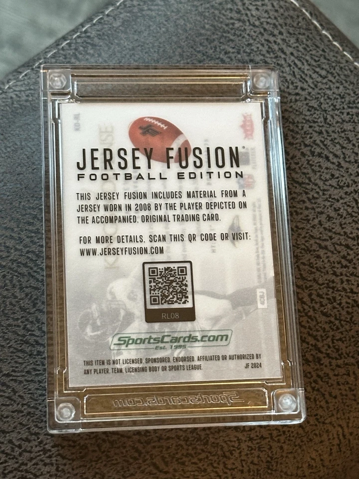 Camiseta deportiva Fleer Ultra Fusion 2006 de la corte Ray Lewis (camiseta del Pro Bowl) 🔥🔥 Foto 2 de 4