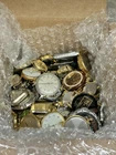 Lot Vintage Watch Cases 4 Lbs Not Working Parts/ Repair Swiss Quartz Mechanical
