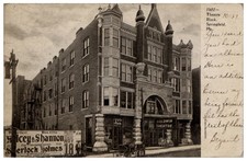 Baldwin Theatre Block Springfield MO Vtg Undivided Missouri Postcard 1906