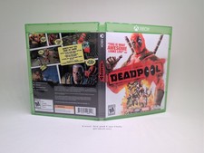 Replacement Case - NO GAME- Deadpool the Videogame - Xbox Case Upgraded
