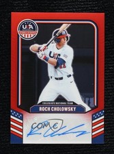 2026 Panini Stars & Stripes Prizm Red 10/99 Roch Cholowsky (Batting) Auto yl0