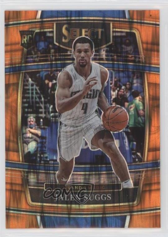 2021-22 Panini Select Concourse Orange Flash Prizm Jalen Suggs #27 uk2