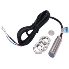 Twidec/10mm Hall Effect Proximity Sensor Inductive Switch NPN NO（Normally... 