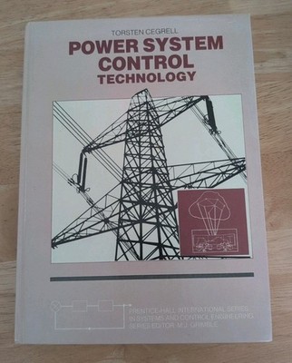 Power system control technology By Torsten Cegrell - Hardcover 1986