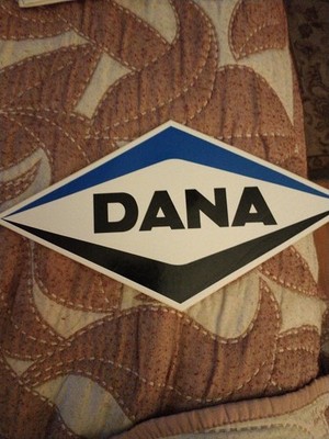 Vintage Dana Axles Inc Maumee Ohio Coal Mining Sticker Decal