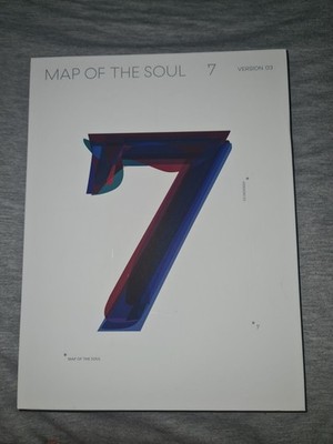 BTS 'Map of The Soul: 7' Verrion 3 Album Suga Photocard Stickers Kpop Official 