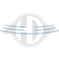 Diederichs Zier-/Schutzleiste, KüHlergitter FüR Renault