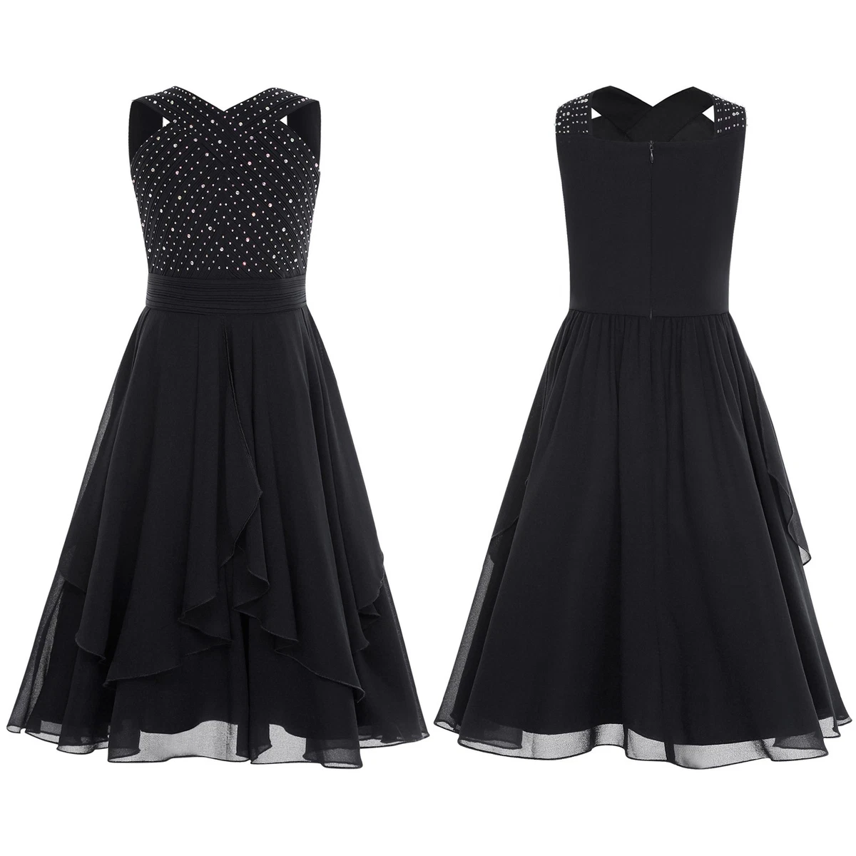 Unbranded Prom Black Dresses for Girls for sale | eBay