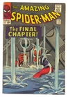 Amazing Spider-Man #33 VF+ 8.5 Marvel Comic Classic Steve Ditko White Pages