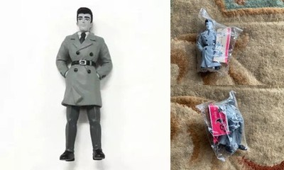 Leinwand, acht Mann/8 Mann echte Figurensammlung, Detektiv Hachiro Azuma