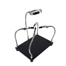 Kaisiking Helping Hands Soldering Station with Magnifying Glass PCB Holder 4 ...