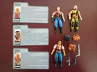 Vintage GI Joe Sgt. Slaughter's Renegades 3 Pack Complete w/ Filecards 1987