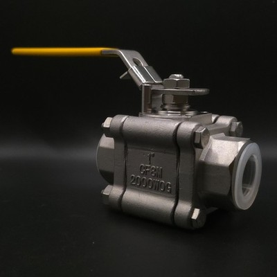 1'' WARREN 366FRG Threaded Ball valve 316L 2000WOG
