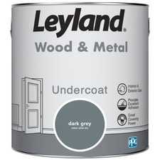 Leyland Retail Undercoat 2.5L – Dark Grey