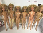 Vintage 1980s Mattel Skipper Doll Lot of 6 nude TLC
