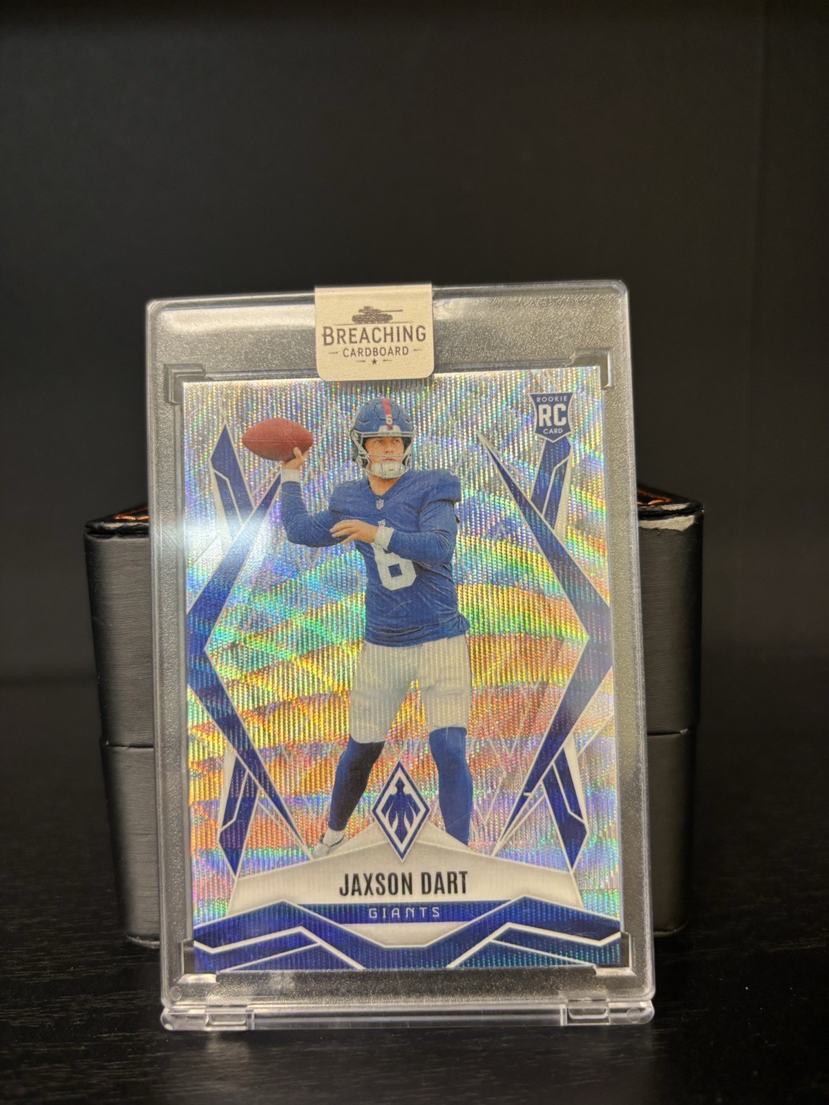 2025 Panini Phoenix - Rookies Jaxson Dart #200 Wave /199 (RC)