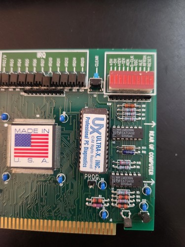 Ultra-X PC Inspector Professional PC Diagnostic Board #E0681 - Afbeelding 4 van 8