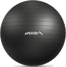 Yoga Ball Exercise Ball anti Slip Heavy Duty for Fitness, Balance  Core Workout
